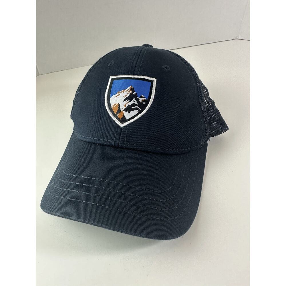 Kuhl Snapback Hat Mesh Back Trucker Blue Logo Adjustable Hiking Fishing Outdoors - Picture 9 of 9
